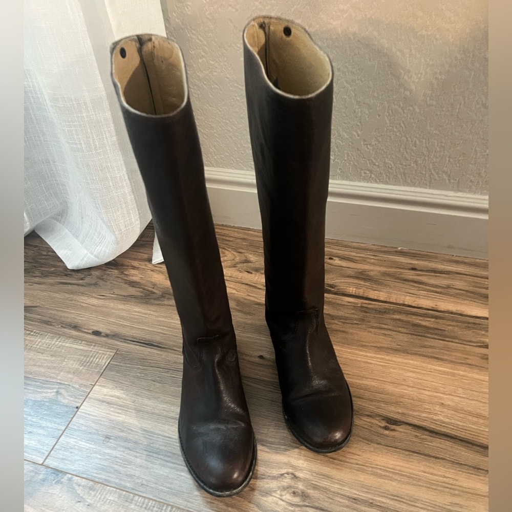 Frye riding boots/knee high boots
